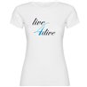 T Shirt Dykning Live 4 Dive Kortarmad Kvinna