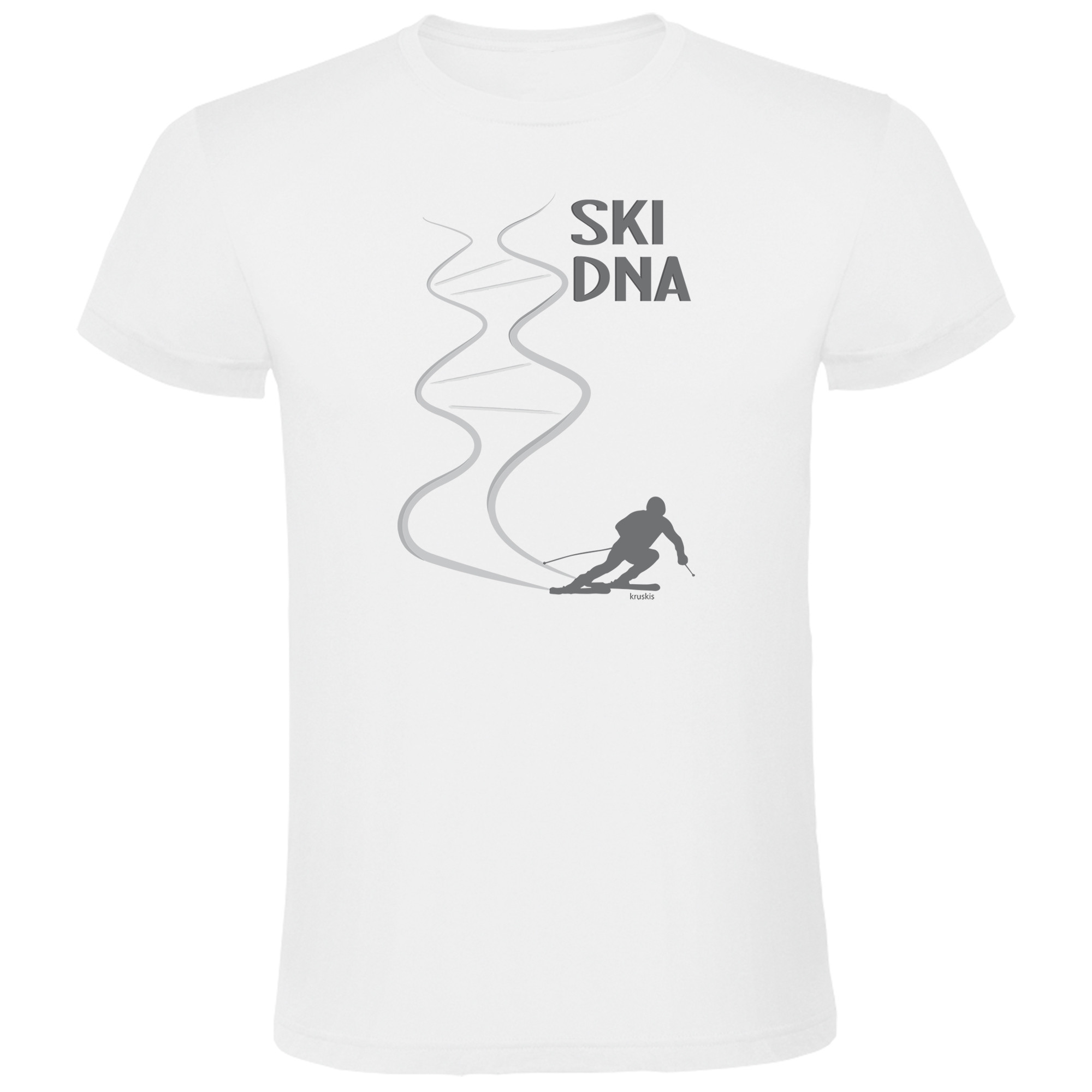 T Shirt Sciare Ski DNA Manica Corta Uomo