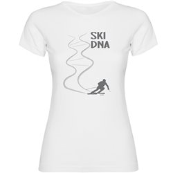 T Shirt Ski Ski DNA Short Sleeves Woman