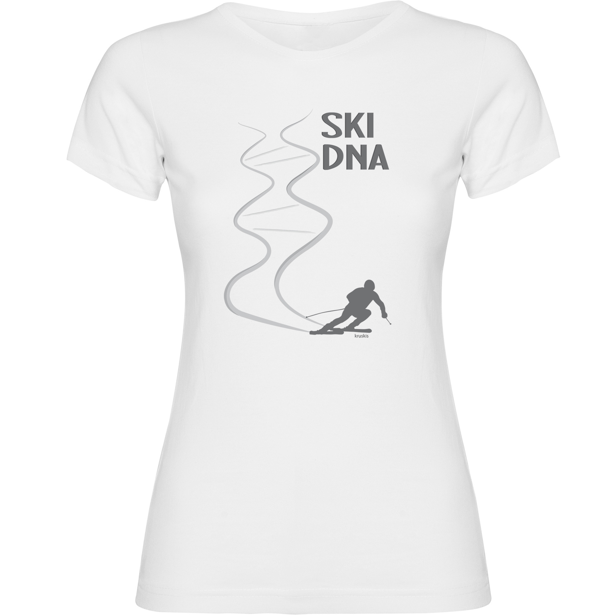 T Shirt Ski Ski DNA Korte Mouwen Vrouw