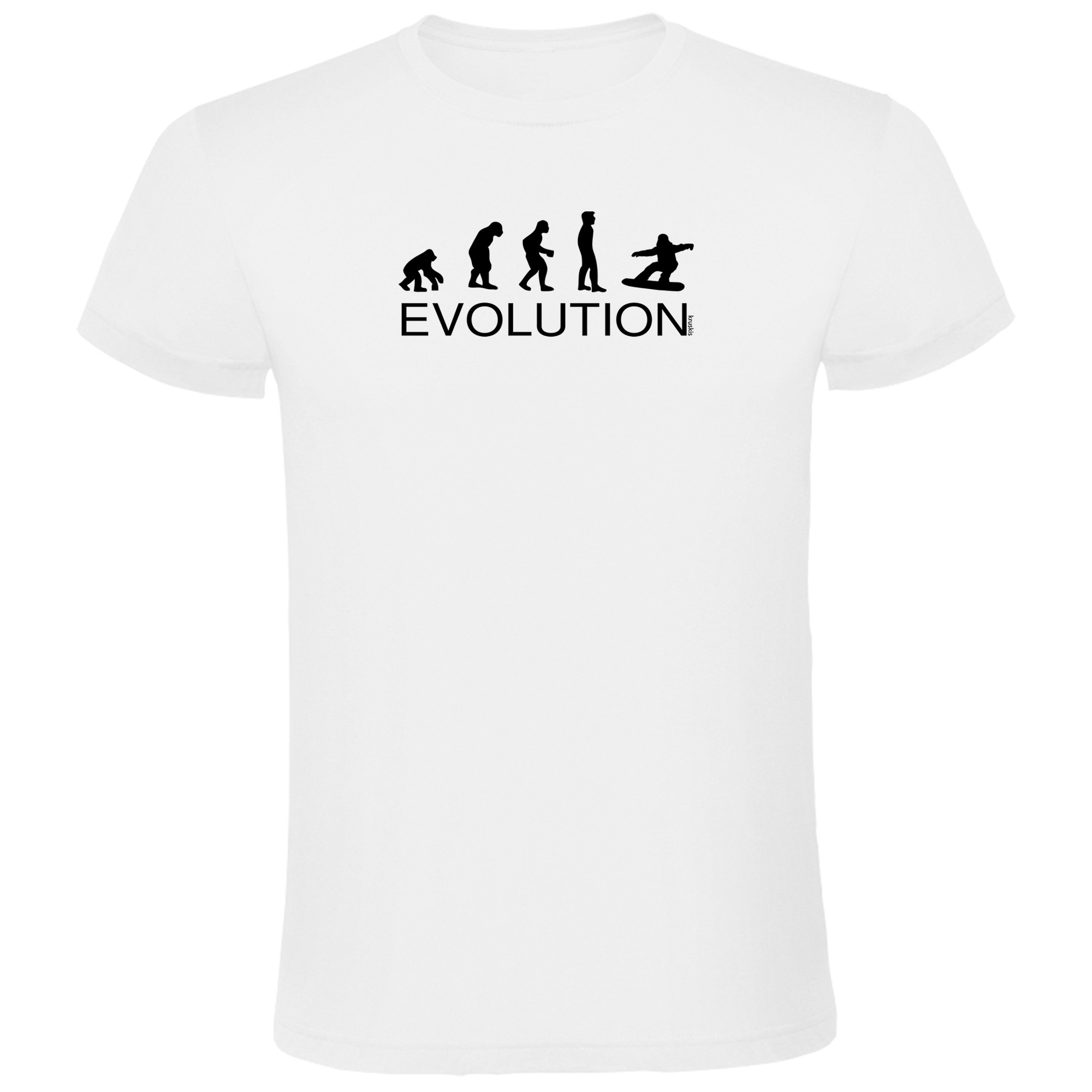 T Shirt Snowboard Evolution Snowboard Kortarmad Man