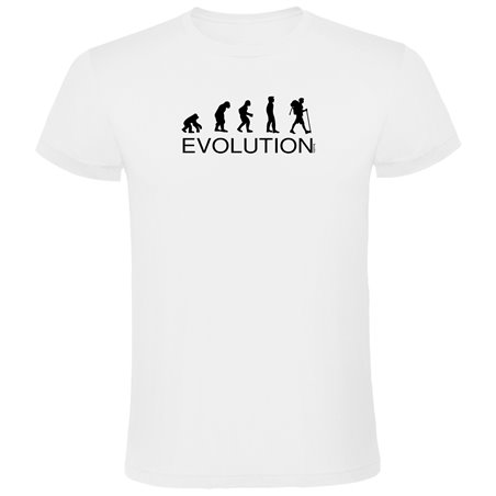 T Shirt Vandring Evolution Hiking Kortarmad Man