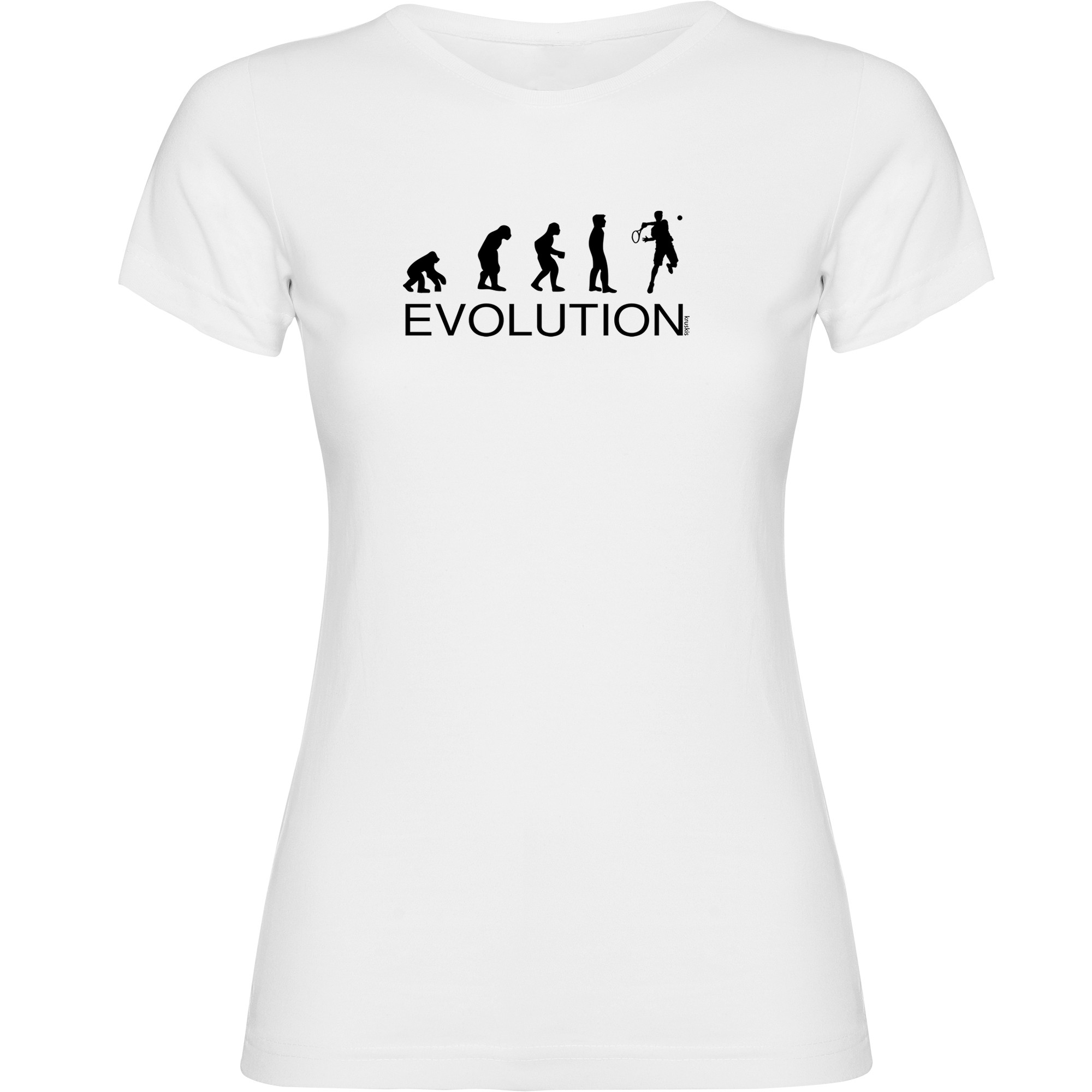 T Shirt Tennis Evolution Smash Zurzarm Frau