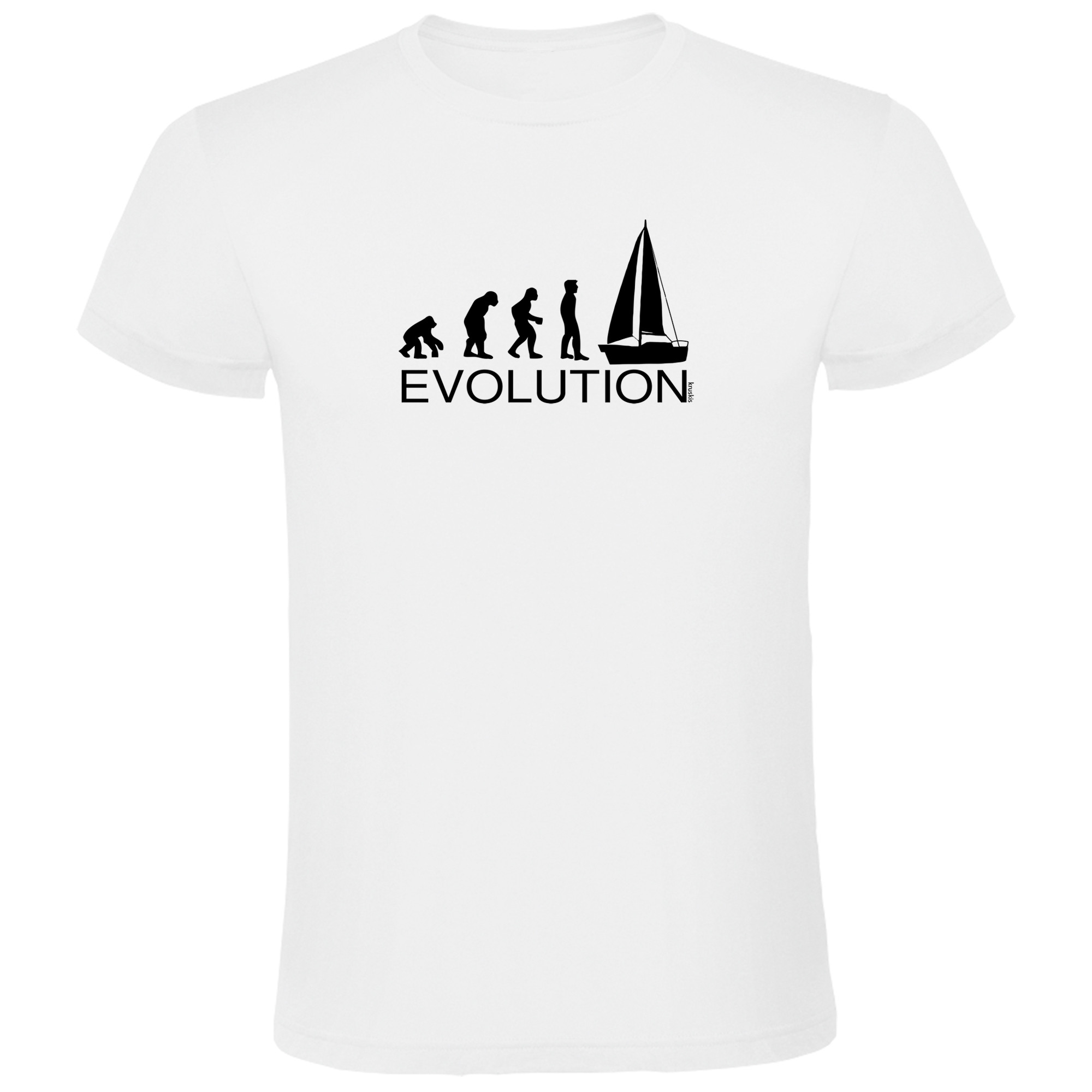 T Shirt Nautisk Evolution Sail Kortarmad Man