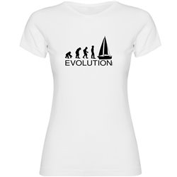 T Shirt Nautisk Evolution Sail Kortarmad Kvinna