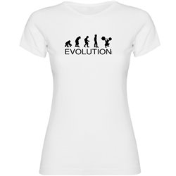 T Shirt Fitnessstudio Evolution Train Zurzarm Frau