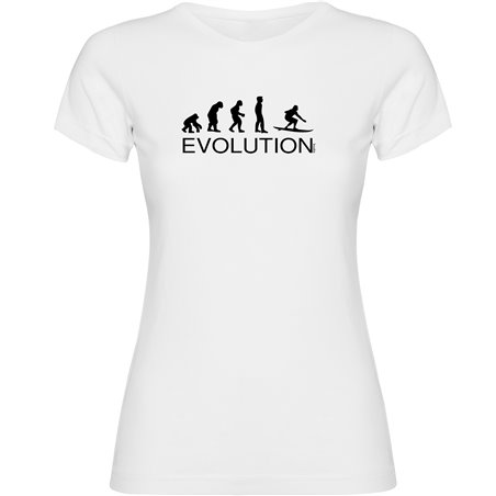 T Shirt Surfa Evolution Surf Kortarmad Kvinna