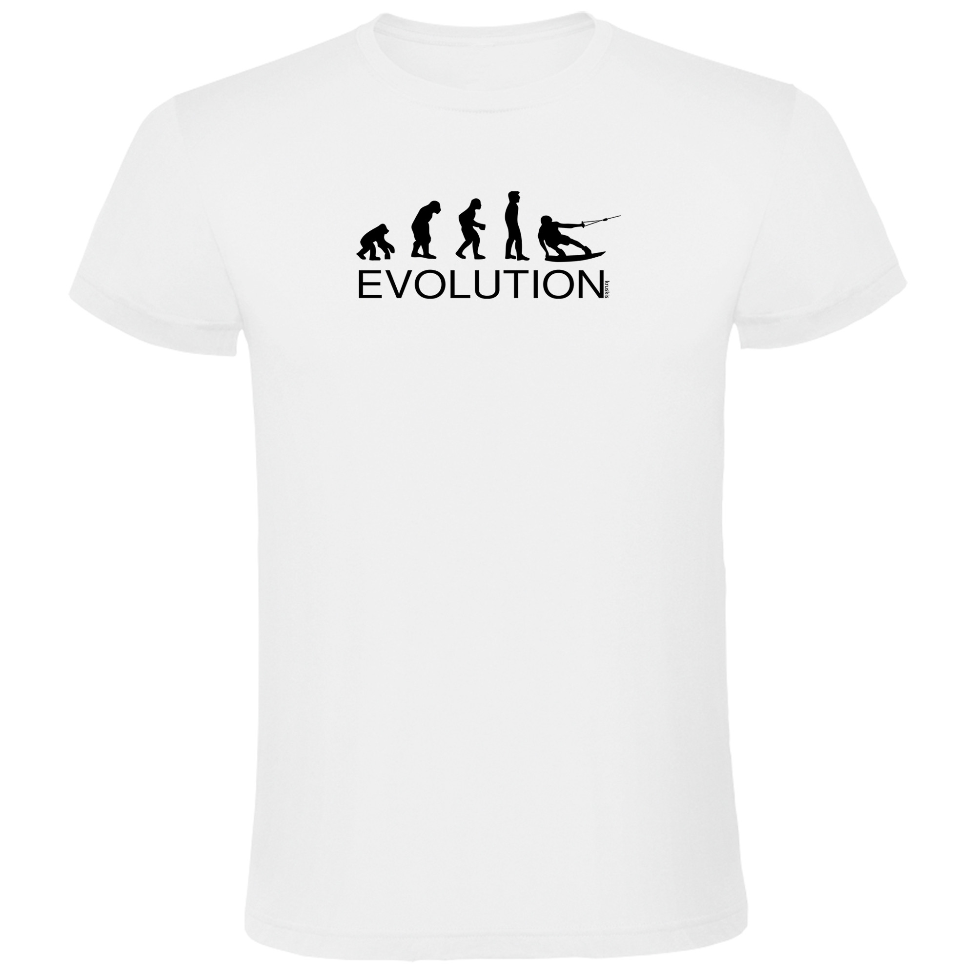 T Shirt Wakeboard Evolution Wake Board Manica Corta Uomo