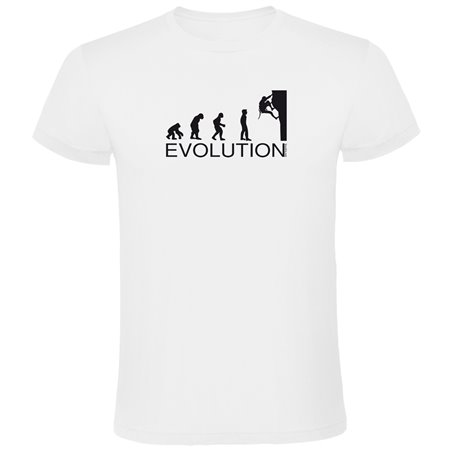 T Shirt Wspinaczka Evolution Climbing Krotki Rekaw Czlowiek