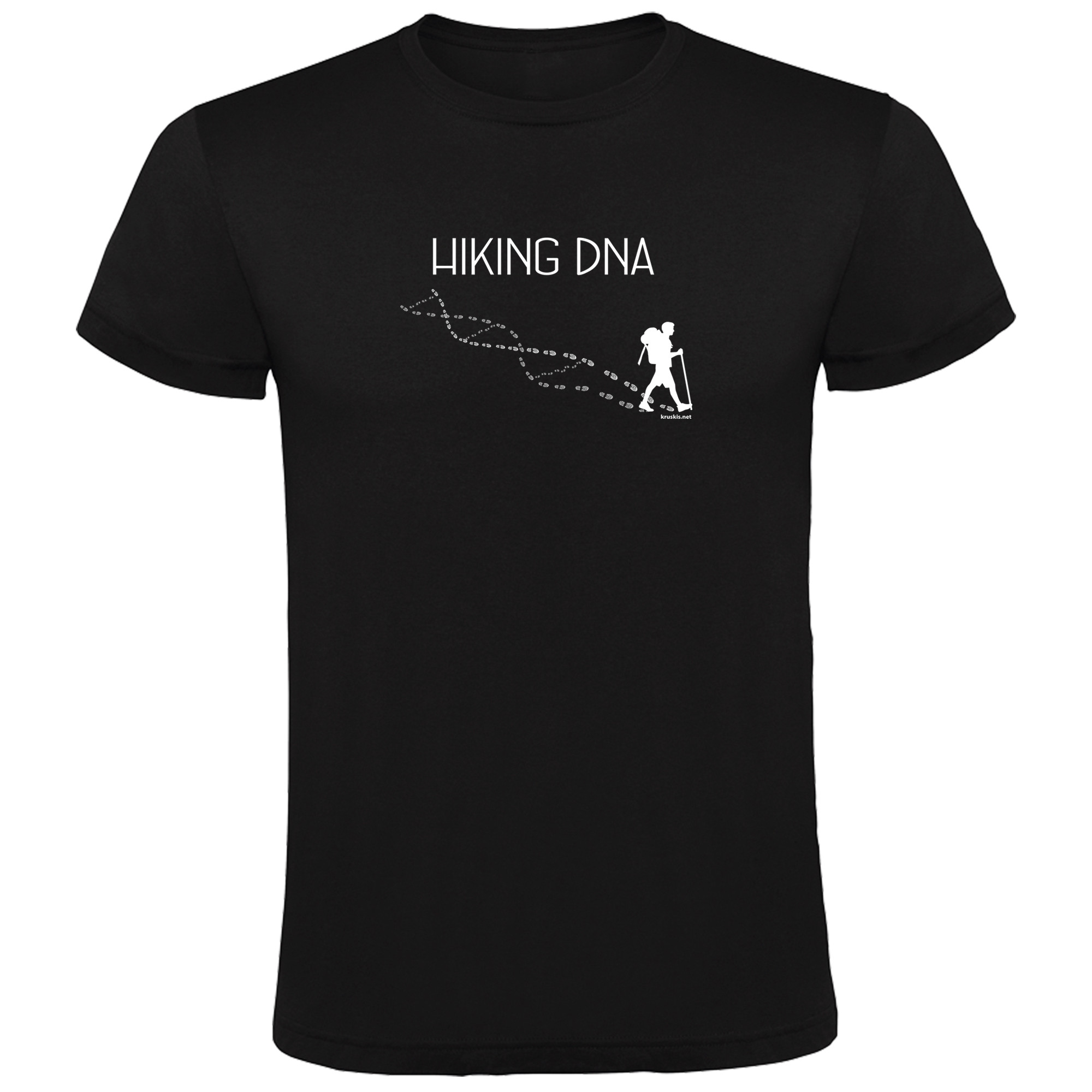 T Shirt Trekking Hikking DNA Korte Mouwen Man