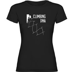 T Shirt Arrampicata Climbing DNA Manica Corta Donna