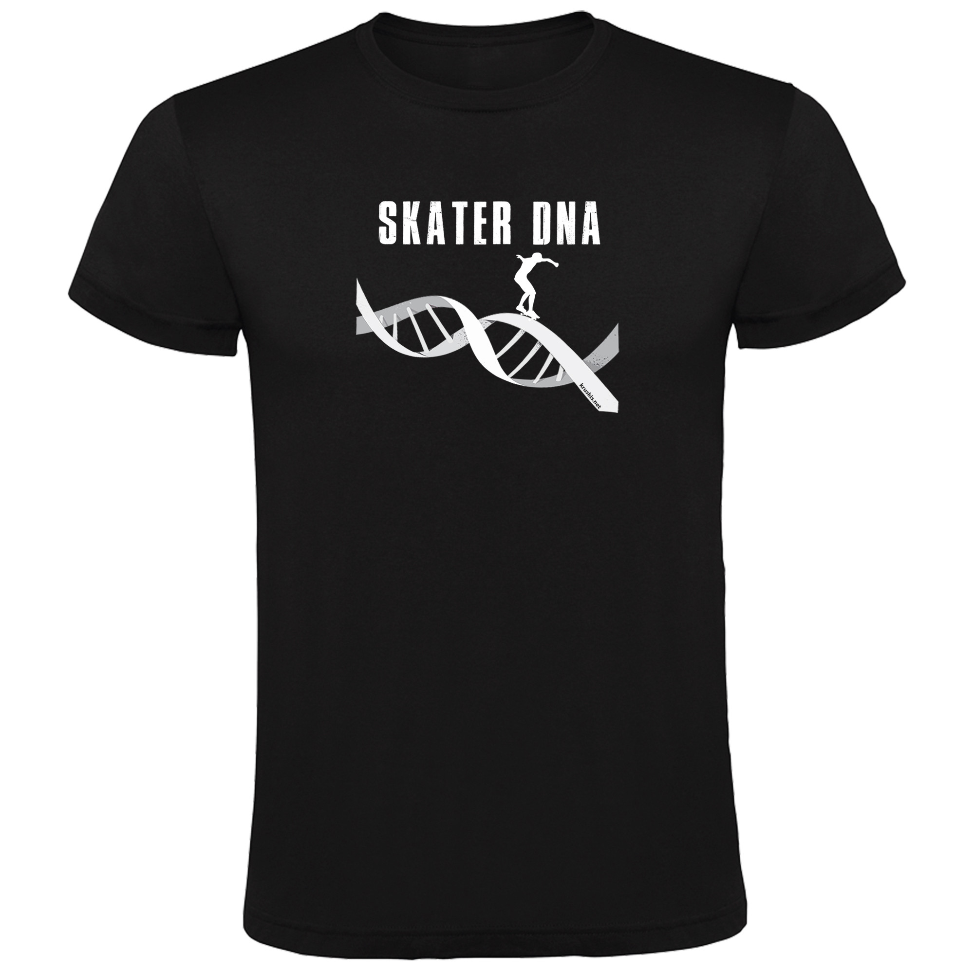 T Shirt Skateboard Skateboard DNA Manica Corta Uomo