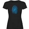 T Shirt Immersione Diver Fingerprint Manica Corta Donna