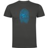 T Shirt MTB MTB Fingerprint Manica Corta Uomo