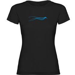 T Shirt Nuoto Stella Swim Manica Corta Donna