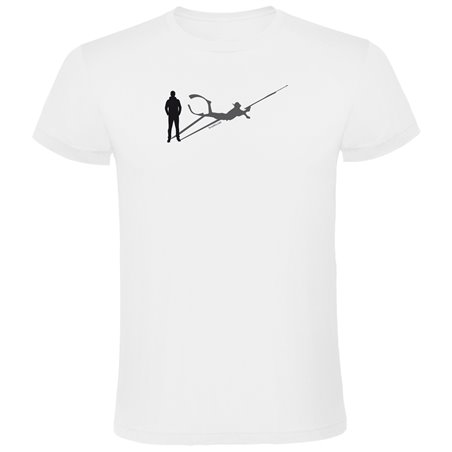 T Shirt Spjutfiske Shadow Spearfish Kortarmad Man
