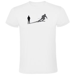 T Shirt Aka skidor Shadow Ski Kortarmad Man