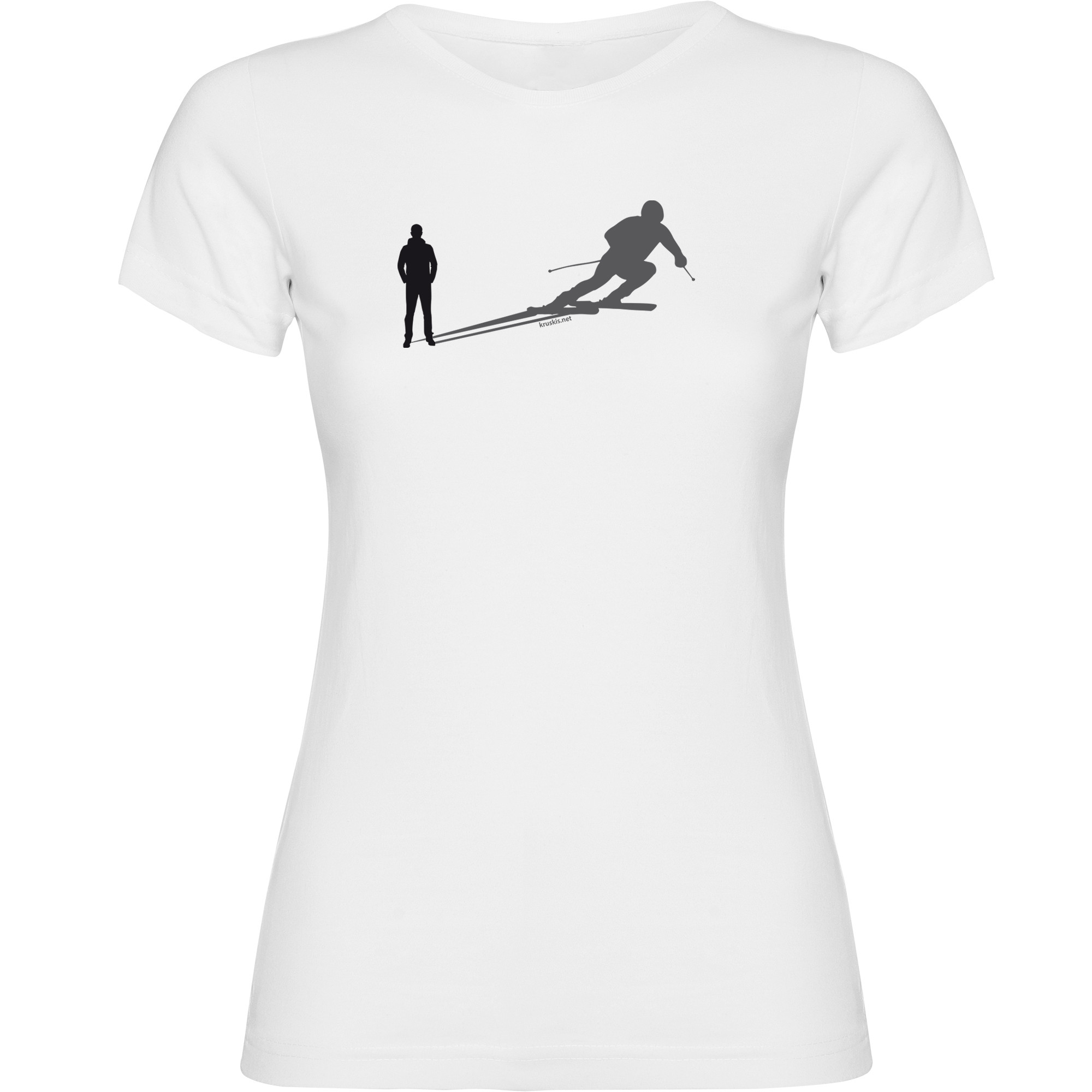 T Shirt Narty Shadow Ski Krotki Rekaw Kobieta
