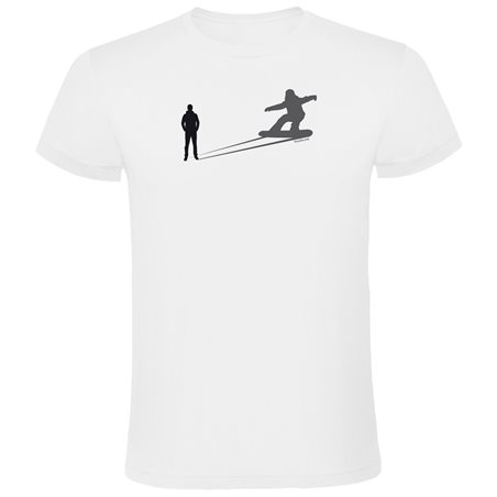 T Shirt Snowboard Shadow Snow Manica Corta Uomo