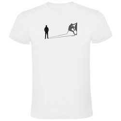 T Shirt Klimmen Shadow Climb Korte Mouwen Man