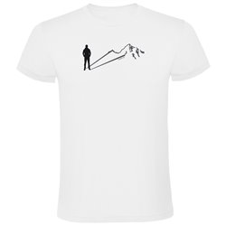 T Shirt Bergsbestigning Shadow Mountain Kortarmad Man