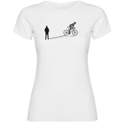 T Shirt Radfahren Shadow Bike Zurzarm Frau