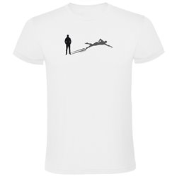 T Shirt Swimming Shadow Swim Short Sleeves Man