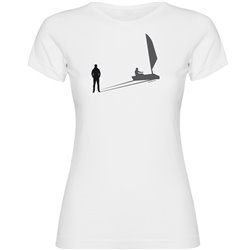 T Shirt Nautyczny Shadow Sail Krotki Rekaw Kobieta