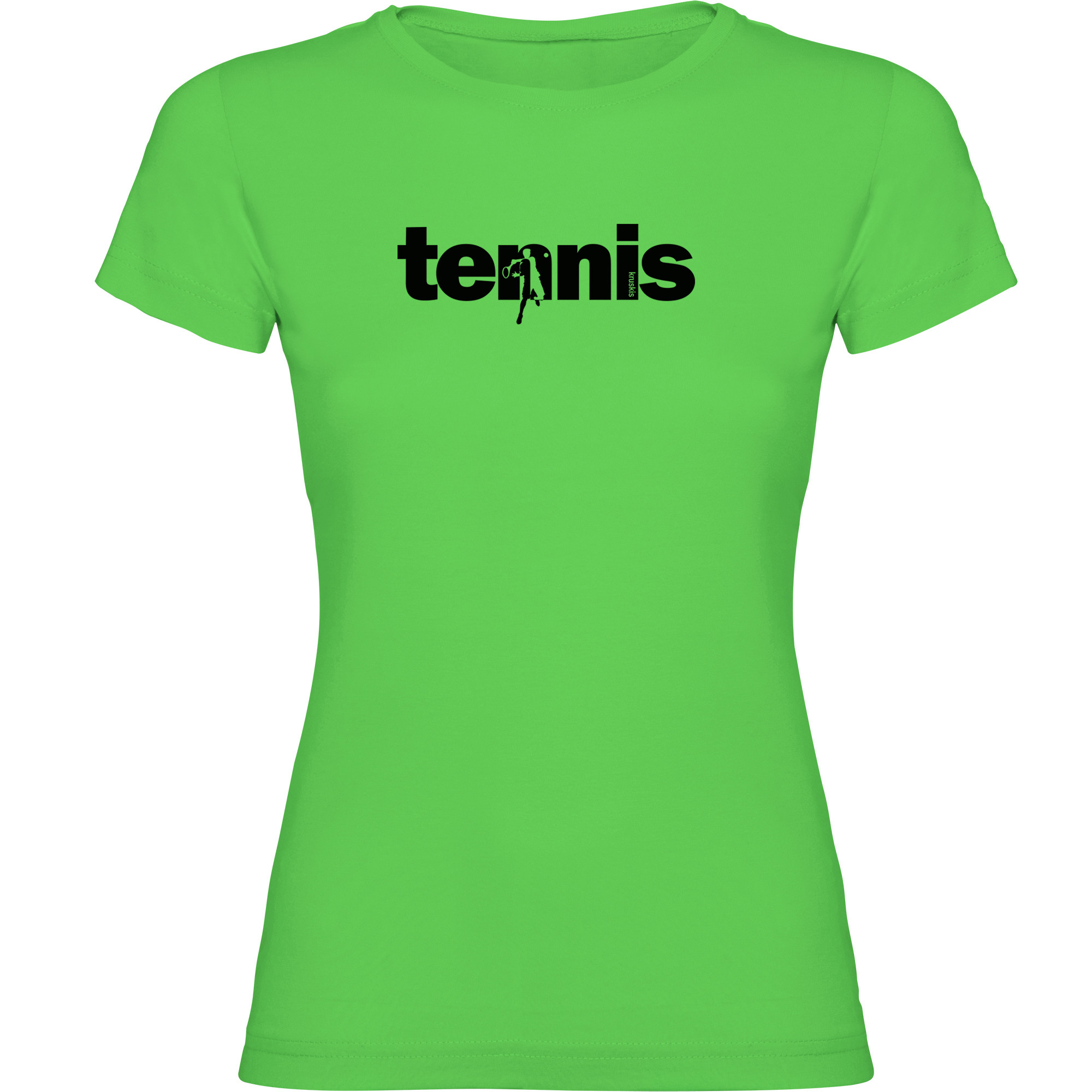 T Shirt Tenis ziemny Word Tennis Krotki Rekaw Kobieta