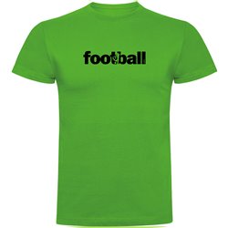 T Shirt Soccer Word Football Short Sleeves Man