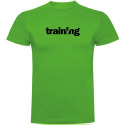 T Shirt Gym Word Training Short Sleeves Man