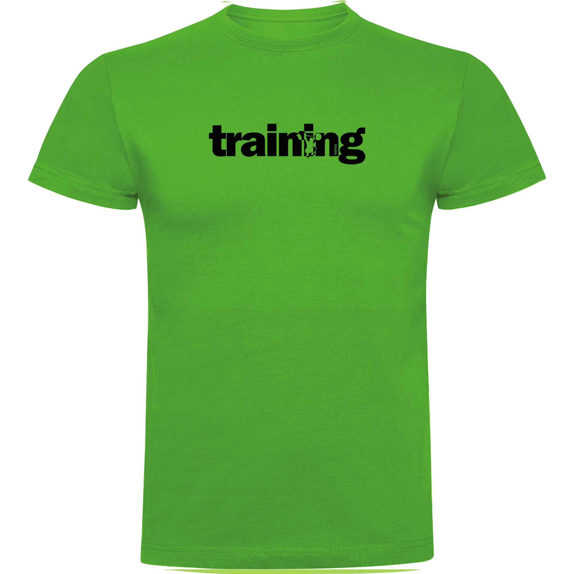 T Shirt Fitnessstudio Word Training Zurzarm Mann