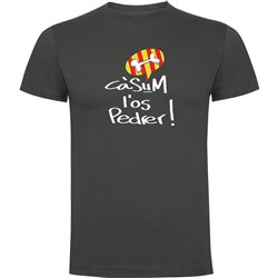 T Shirt Catalonie Casum l´Os Pedrer Korte Mouwen Man