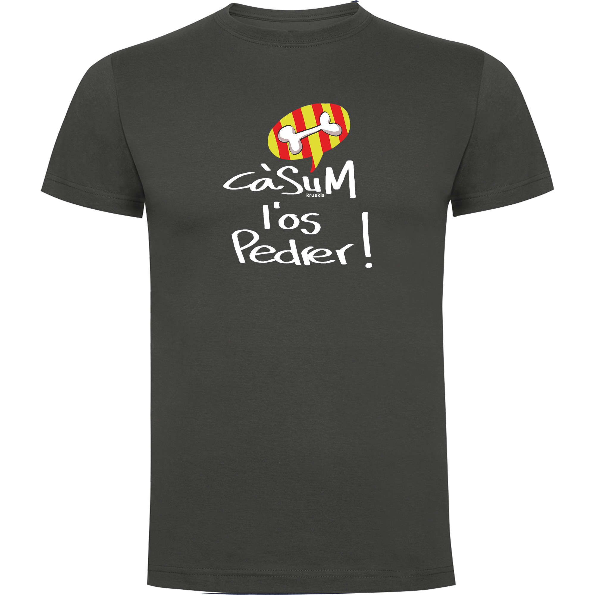 T Shirt Katalonien Casum l´Os Pedrer Kortarmad Man