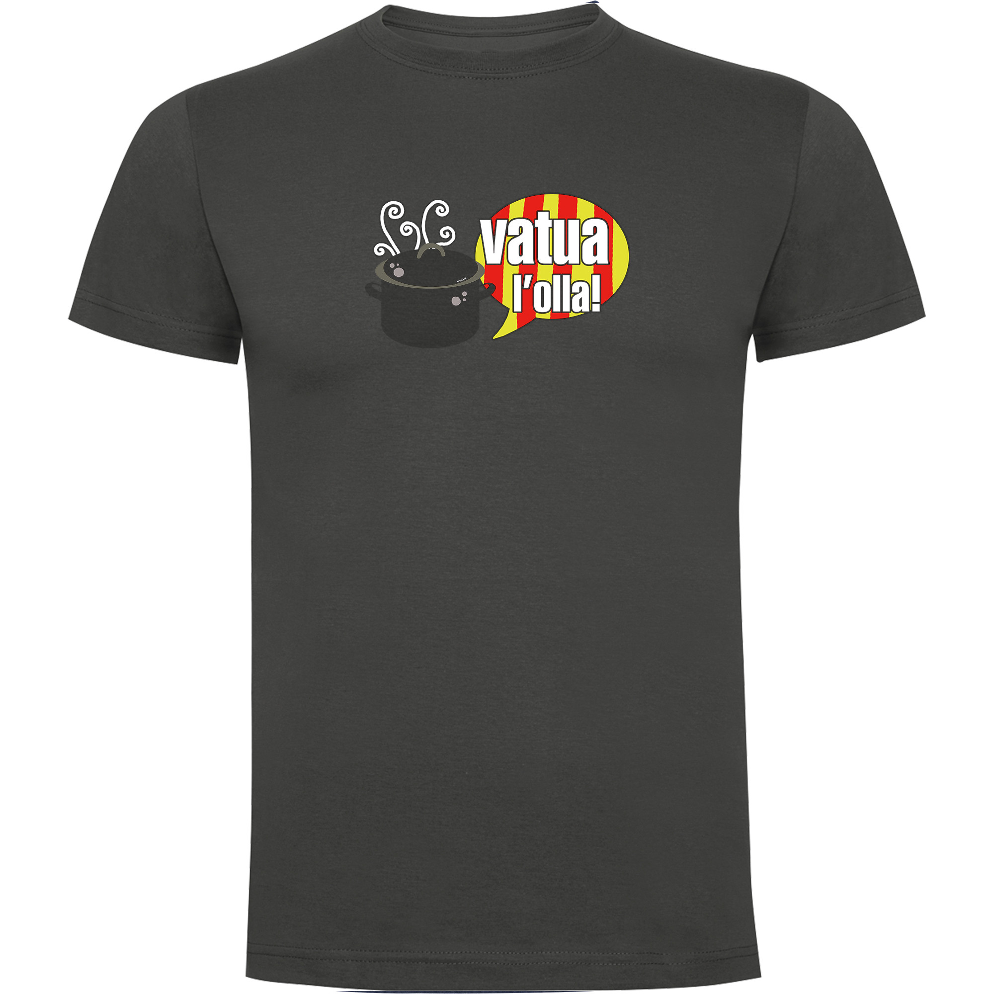 T Shirt Catalonie Vatua l´Olla Korte Mouwen Man