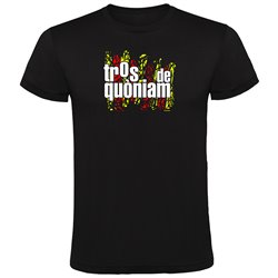 Camiseta Catalunya Tros de Quoniam Manga Corta Hombre
