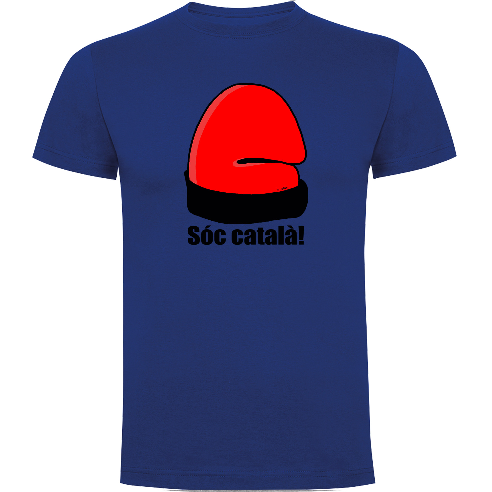 Camiseta Catalunya Soc Catala Manga Corta Hombre