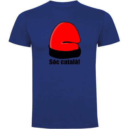 T Shirt Catalogne Soc Catala Manche Courte Homme