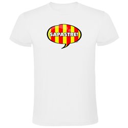 Camiseta Catalunya Sapastre Manga Corta Hombre