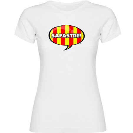 T Shirt Katalonia Sapastre Krotki Rekaw Kobieta
