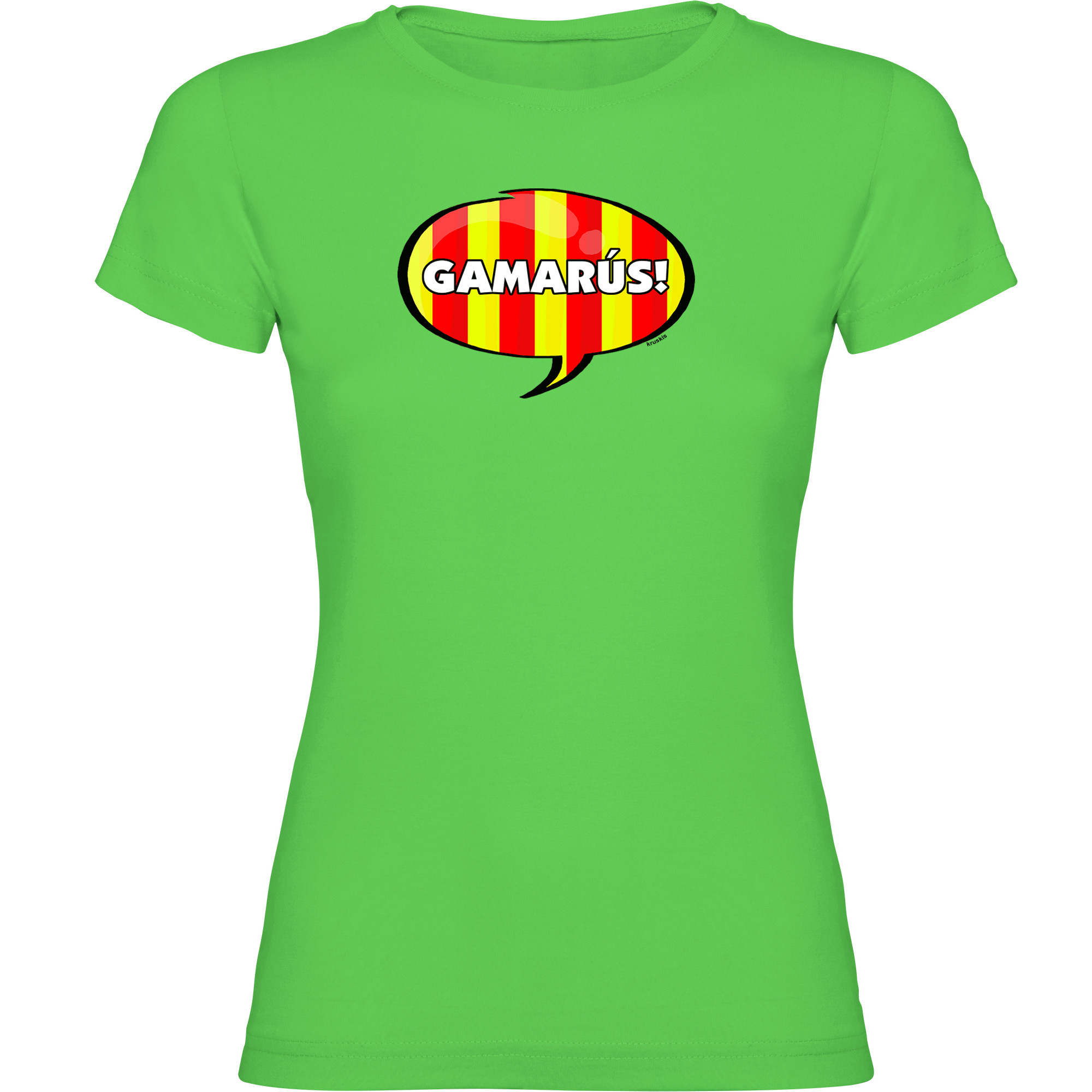 T Shirt Catalogna Gamarus Manica Corta Donna