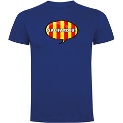 T Shirt Catalonie Galifardeu Korte Mouwen Man