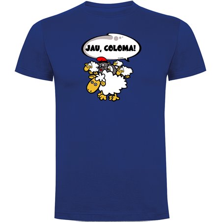 T Shirt Katalonien Jau Coloma Kortarmad Man