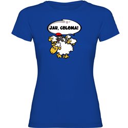 T Shirt Katalonien Jau Coloma Zurzarm Frau