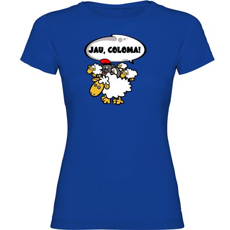 T Shirt Catalogna Jau Coloma Manica Corta Donna