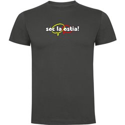 T Shirt Catalogna Soc la ostia Manica Corta Uomo