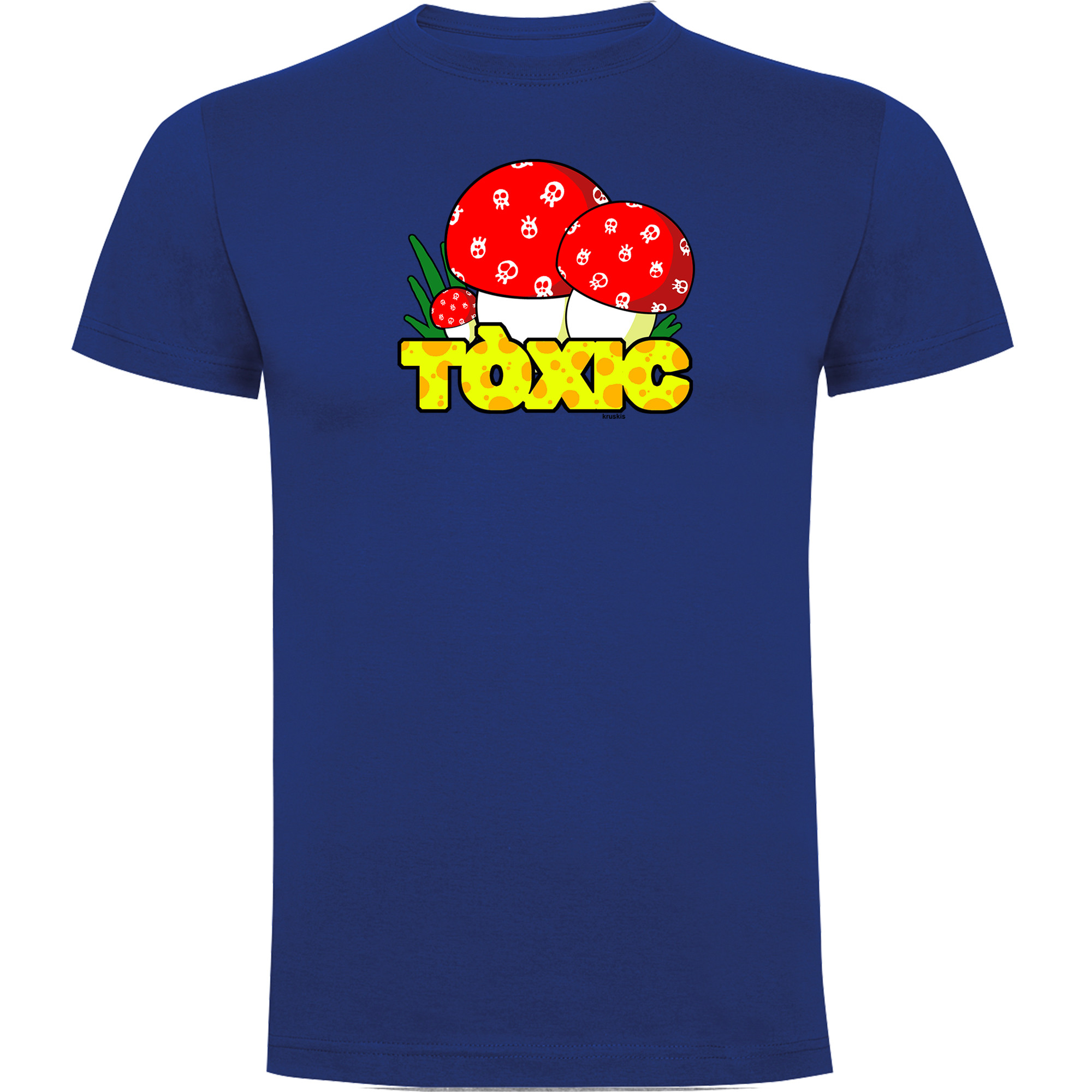 T Shirt Catalonia Toxic Short Sleeves Man