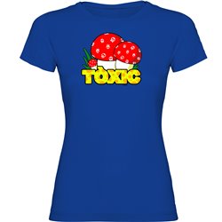 Camiseta Catalunya Toxic Manga Corta Mujer