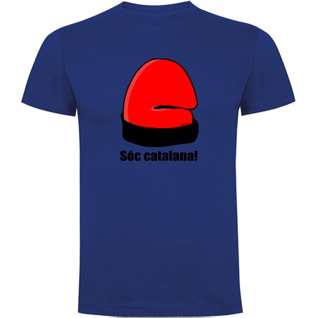Camiseta Catalunya Soc Catalana Manga Corta Hombre