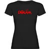 T Shirt Catalonie 100 % Catalana Korte Mouwen Vrouw